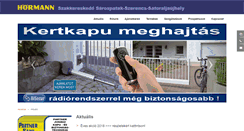 Desktop Screenshot of garazskapu-sarospatak-szerencs-satoraljaujhely.com